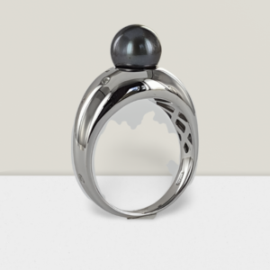Bague argent perle tahiti l'invitation au voyage