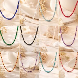Collier en Pierres Naturelles – Élégance & Énergies Positives